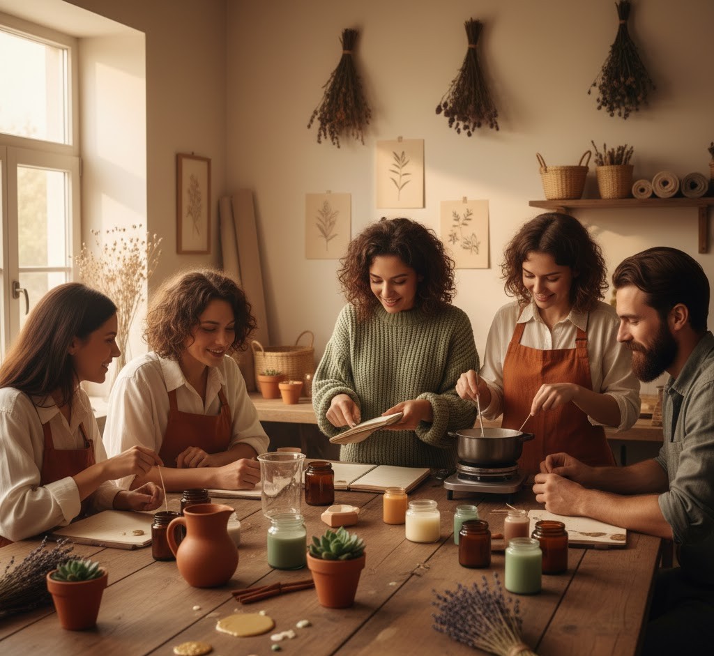 Beginner candle making basics workshop
